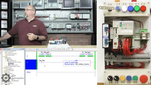 Motor Control Subroutine creation in Lesson 6.02