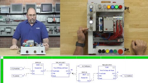 Build a feed and eject routine in Lesson 11.05B
