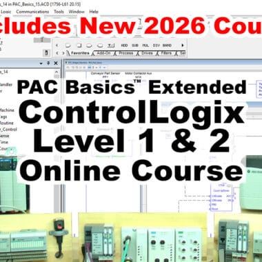 PAC Basics Extended & ControlLogix 2026 Course Bundle Voucher