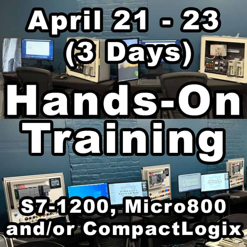 Hands-on Training, April 21st to 23rd (3 Days)