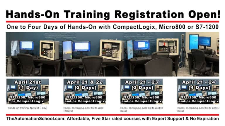 Hands-On Training Registration Now Open for April 21st Class