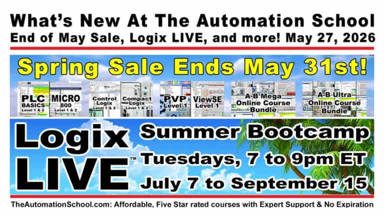 What’s New In School for May 27, 2026: May Sale Ends, Logix Live Bootcamp Announced, and more! (WNiS 260527)