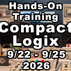 CompactLogix Hands-on Training, September 22-25, 2026