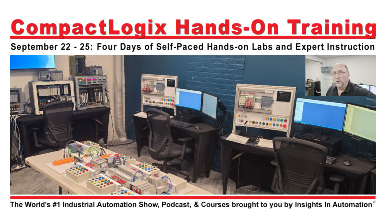 CompactLogix Hands-On Training, September 22 – 25